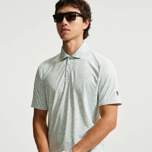 Nike Par - Men's Dri-FIT Microprint Birds Golf Polo