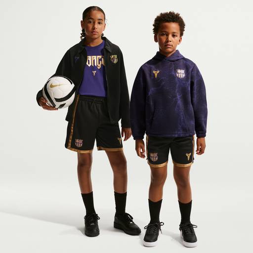 FC Barcelona Away - Older Kids' Kobe Dri-FIT Football Shorts