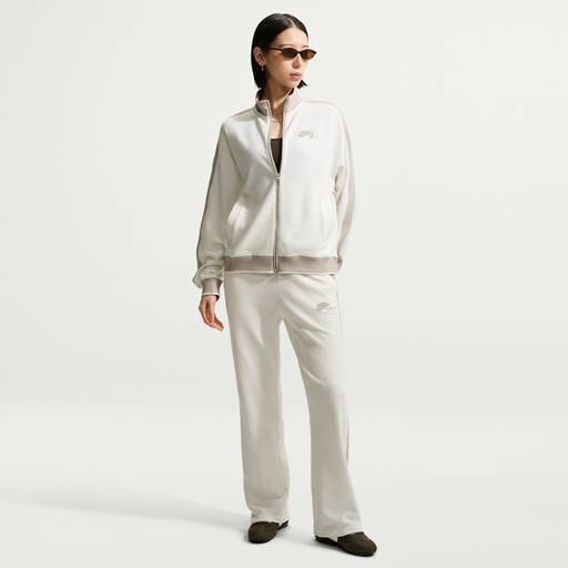 Nike Studio Fleece Lightweight 'French Terry' - Women's Mid-Rise Tracksuit Bottoms