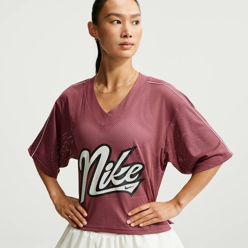 Nike One - Women's Dri-FIT Oversized Short-Sleeve Top