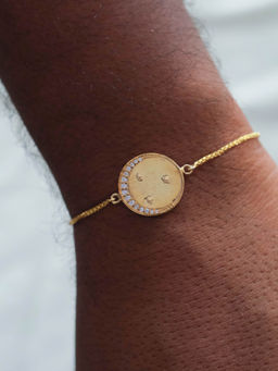 ANUSHKA JAIN JEWELLERY - 925 Sun Star Bracelet Rakhi