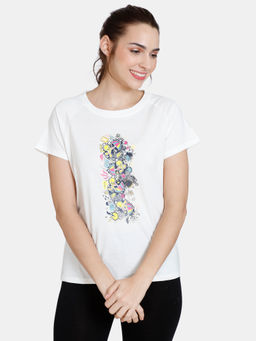 Zivame - Looney Tunes - Dualistic Knit Cotton Top - Snow White