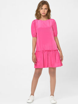 ONLY - Women Casual Wear Pink Dress