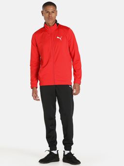 Puma - Cr Mens Red Jacket with Trackpant (set Of 2)