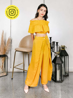 House of Fett - Kansas Pleated Jumpsuit - Red