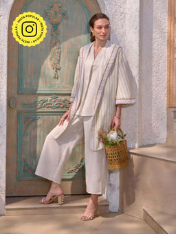 House of Fett - Womens Belloni as Solid Yellow Overlap Pant