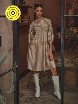 House of Fett - Areca Palm Dress - Multi-Color