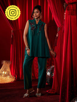 House of Fett - Watermelon Dress-Green