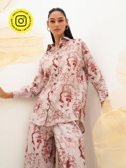 House of Fett - Kruger Pleat Cream Pant