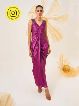 House of Fett - Acacia Pleated Long Dress