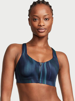 Victoria's Secret - Women Blue Vsx Knockout Front-Close Sports Bra