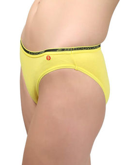 Bodycare - Bikini Style Cotton Briefs In Assorted Colour With Broad Elastic Band (Pack Of 6)