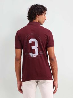 U.S. Polo Assn. Denim Co. - Solid Muscle Fit Red Polo T-Shirt