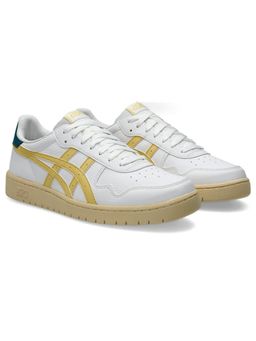 ASICS - White Synthetic Leather Round Toe Sneakers