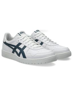ASICS - White Synthetic Leather Round Toe Sneakers
