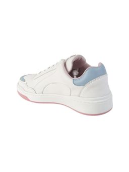 Metro - White Synthetic Round Toe Sneakers