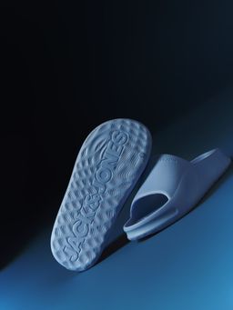 Jack & Jones - Blue Eva Round Toe Sliders