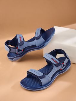 Campus - Grey Pvc (Poly Vinyl Chloride) Round Toe Sandals