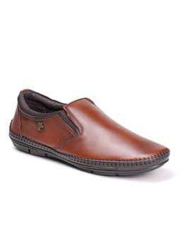 BUCKAROO - Genuine Leather Casual Slip-On Loafers for Men