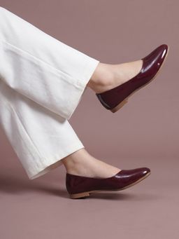 JODYHUB - Women Ballerina Maroon