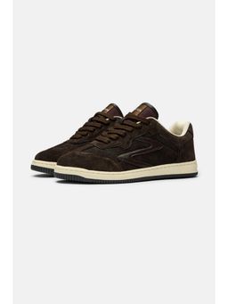 Snitch - Men Shyft Low Top Dark Brown Sneakers