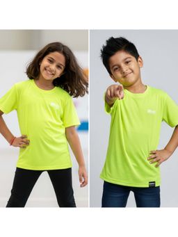 TRAINIKS - Core Jacquard Neon Yellow T-Shirt