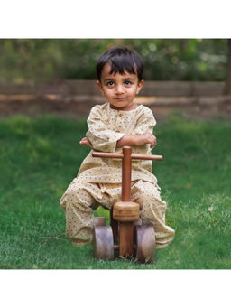 Whitewater - Unisex Organic Indigo Raidana Kurta and Pyjama