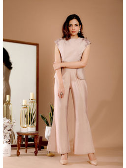 Omana by Ranjana Bothra - Embroidered Jumpsuit