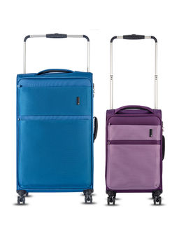 it luggage - Debonair 22 2058 08 Two Tone Blue 80 Purple White 55cm Trolley Bag