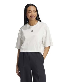 adidas Originals - ESS CROP TEE Women White T-Shirt