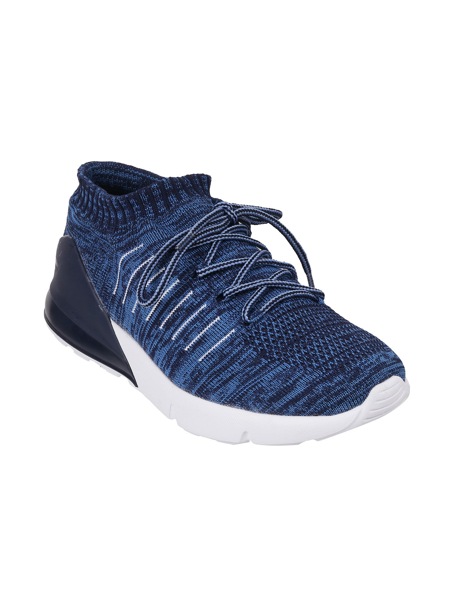 Metro Blue Solid Running Shoes (EURO 43 