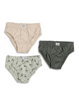 MINI KLUB - Cotton Printed Briefs-Multi-Color (Pack of 3)