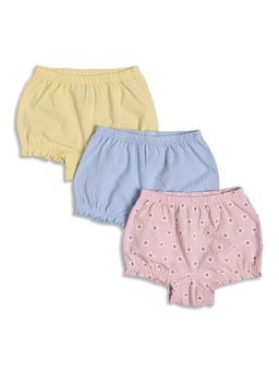 MINI KLUB - Cotton Bloomers-Multi-Color (Pack of 3)