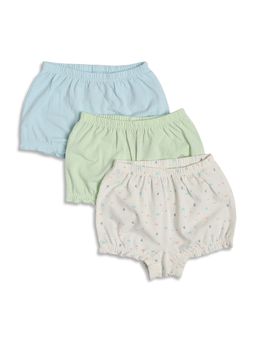 MINI KLUB - Cotton Printed Bloomers-Multi-Color (Pack of 3)