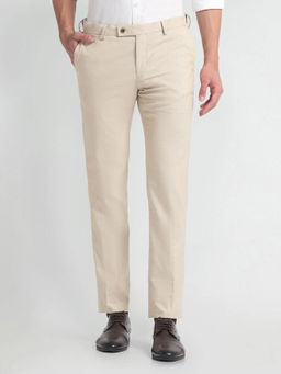 Arrow - Tapered Fit Dobby Trousers