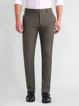 Arrow - Smart Flex Solid Trousers