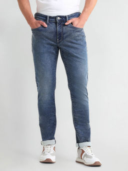 Arrow Sports - Jameson Slim Fit Stone Wash Jeans