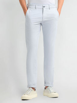 Arrow Sports - Geometric Print Slim Fit Trousers