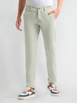 Arrow Sports - Mid Rise Twill Trousers