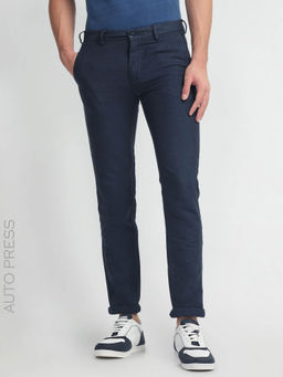 Arrow Sports - Slim Fit Dobby Trousers