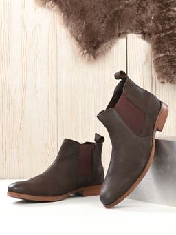 CLOG LONDON - Men Brown Chelsea Boots