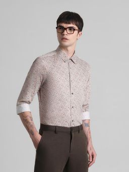 Jack & Jones - Men Multi-Colour Cotton Slim Fit Shirt
