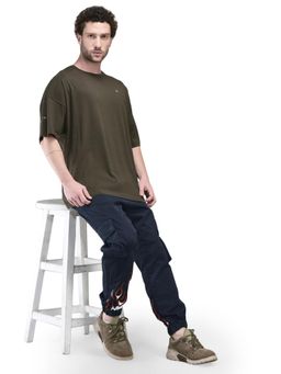 WOODLAND - A Skating Monk Navy Cotton Cargo For Unisex