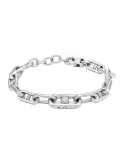 Fossil - Silver Stainless Steel Bracelet Bracelet