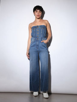 ONLY - Blue Denim Jumpsuit