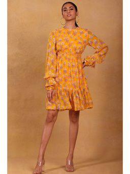 Masaba - Yellow Magnolia Tiered Dress