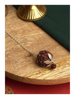 Suhani Pittie - 925 Silver Plated Divine Bead Lumba Rakhi