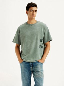 Levi's - Mens Embroidered Sage Boxy T-Shirt