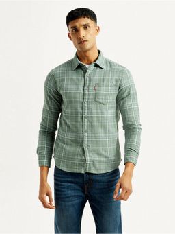 Levi's - Mens Checkered Sage Slim Fit Shirt