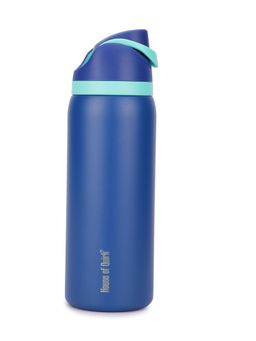 House of Quirk - Sippease Insulated Stainless Steel Water Bottle with Straw 950ML (Blue)
